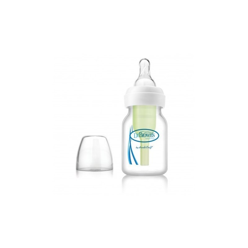Dr. brown's - biberon cu gat ingust, polipropilena, 60 ml. options