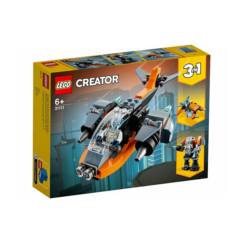 LEGO - Set de constructie Drona cibernetica ® Creator, pcs 113