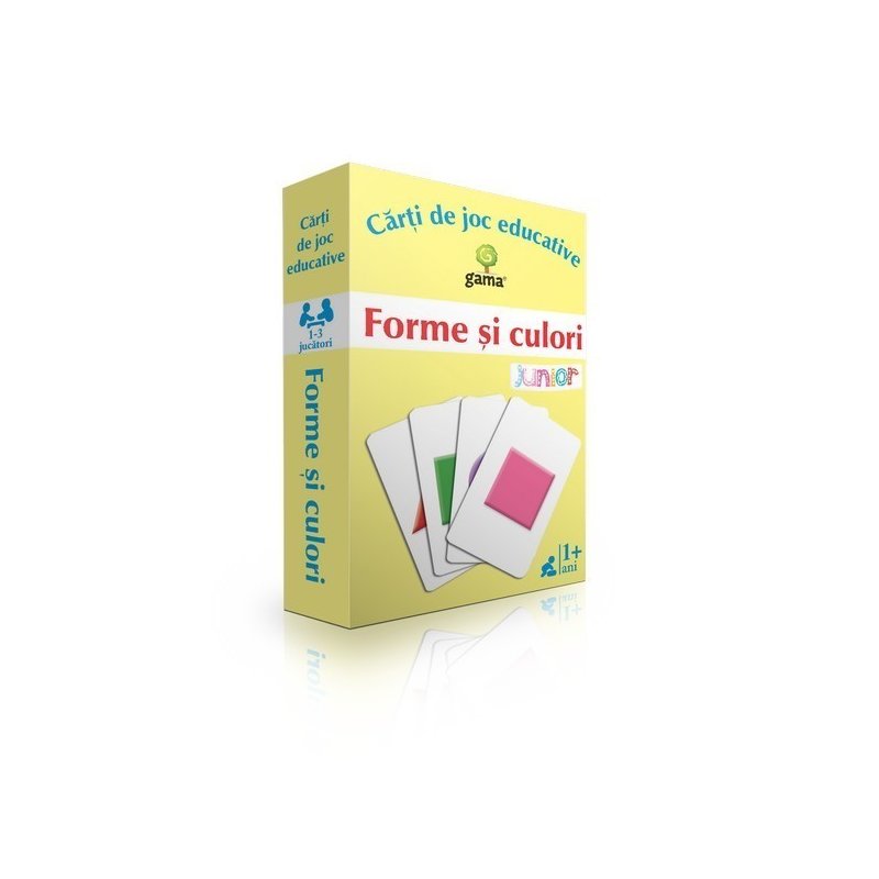 Editura Gama- Carti de joc educative Forme si culori