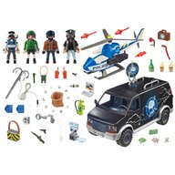 Playmobil - Elicopter De politie In urmarirea dubei City Action