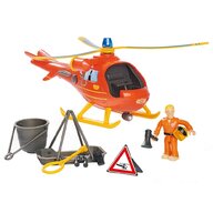 Simba - Elicopter electric  Fireman Sam Wallaby cu figurina Tom