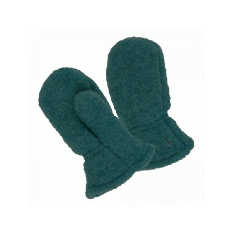 Emerald - manusi groase din lana merinos organica fleece - iobio
