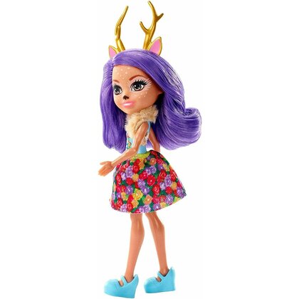 Mattel - Papusa Danessa Dear , Enchantimals , Cu figurina Sprint
