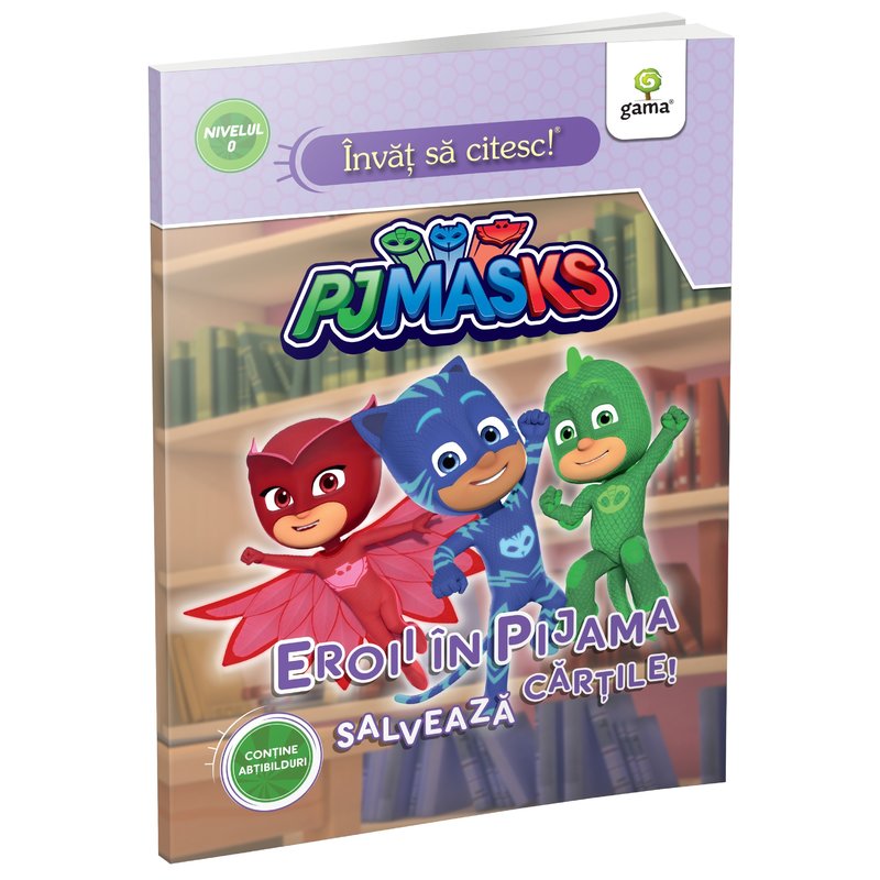 Editura gama - eroii in pijama salveaza cartile