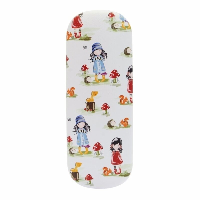Etui ochelari gorjuss pastel pattern collection - toadstools
