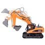 Excavator, Jokomisiada, Cu telecomanda, Cu sine moi din plastic, Cu sunete si lumini, Include cablu USB, baterie, Dezvolta abilitatile motorii si senzoriale, 3 ani+, Orange - 5