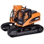 Excavator, Jokomisiada, Cu telecomanda, Cu sine moi din plastic, Cu sunete si lumini, Include cablu USB, baterie, Dezvolta abilitatile motorii si senzoriale, 3 ani+, Orange - 6