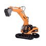 Excavator, Jokomisiada, Cu telecomanda, Cu sine moi din plastic, Cu sunete si lumini, Include cablu USB, baterie, Dezvolta abilitatile motorii si senzoriale, 3 ani+, Orange - 7