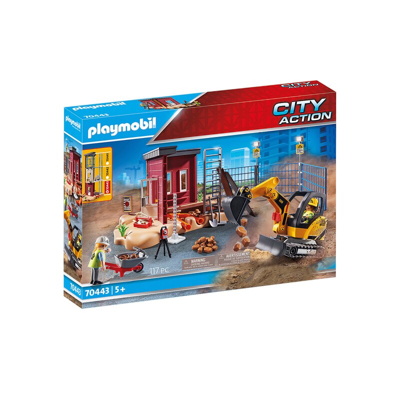 Playmobil - excavator mic