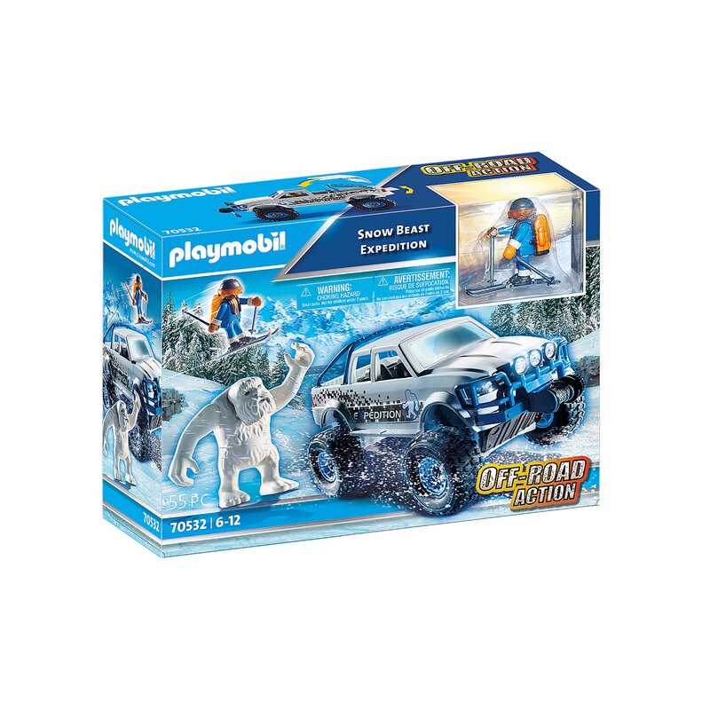 Playmobil - set de constructie expeditie polara , off road action