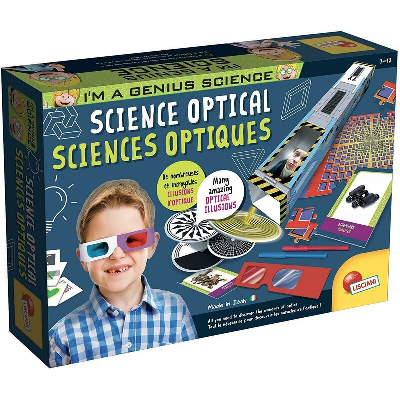 Lisciani - set pentru experimentat iluzii optice