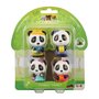 Klorofil - Set figurine Familia de ursuleti Panda - 2