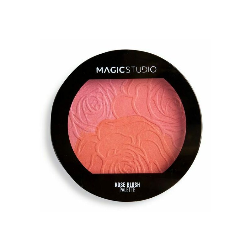 Fard de obraz rose blush palette, magic studio, 20 g