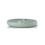 Farfurie BLW, Din silicon, Cu ventuze, 17 x 17 x 4 cm, BPA Free, Mint - 3