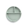 Farfurie BLW, Din silicon, Cu ventuze, 17 x 17 x 4 cm, BPA Free, Mint - 2