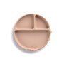 Farfurie BLW, Din silicon, Cu ventuze, 17 x 17 x 4 cm, BPA Free, Pale - 2