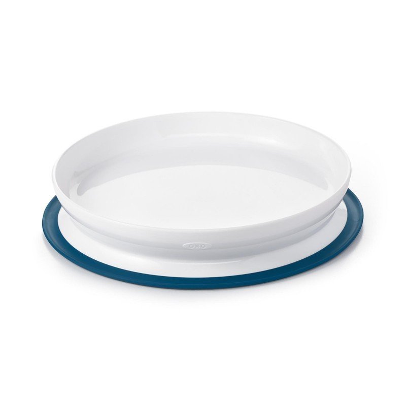 Oxo tot - farfurie cu fixare prin suctiune, navy