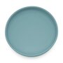 Farfurie, Petite&Mars, Take&Match, Din silicon, Cu ventuza, Fara BPA, Adecvata pentru masina de spalat vase si microunde, Nu absoarbe mirosuri, 6 luni+, 400 ml, Frosted Sky, Albastru - 2