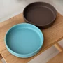 Farfurie, Petite&Mars, Take&Match, Din silicon, Cu ventuza, Fara BPA, Adecvata pentru masina de spalat vase si microunde, Nu absoarbe mirosuri, 6 luni+, 400 ml, Velvet Latte, Maro pudrat - 6