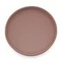 Farfurie, Petite&Mars, Take&Match, Din silicon, Cu ventuza, Fara BPA, Adecvata pentru masina de spalat vase si microunde, Nu absoarbe mirosuri, 6 luni+, 400 ml, Velvet Latte, Maro pudrat - 2