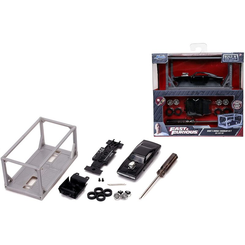 Simba - set de constructie vehicul dodge 1970 , fast and furious, scara 1:55