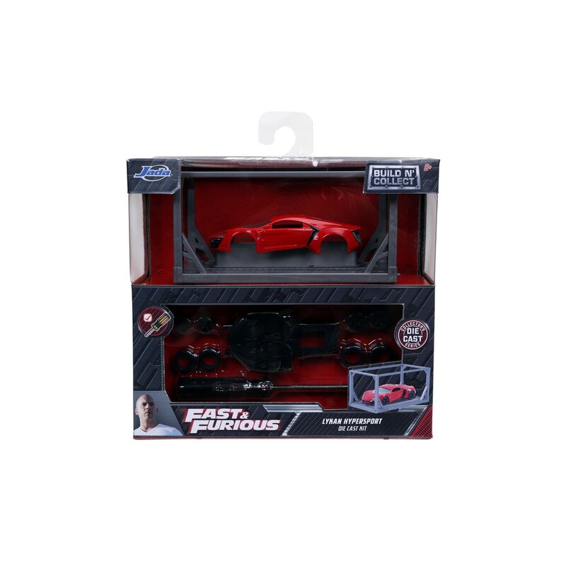 Simba - set de constructie vehicul lykan hypersport 1970 , fast and furious, scara 1:55