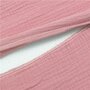 Fata de perna, New Baby, Basic, Din muselina, Bumbac, Pentru bebelusi, 30x37 cm, Pink - 2
