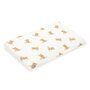 Fata de perna, New Baby, Basic, Din muselina, Bumbac, Pentru bebelusi, 59x37 cm, Bear - 1