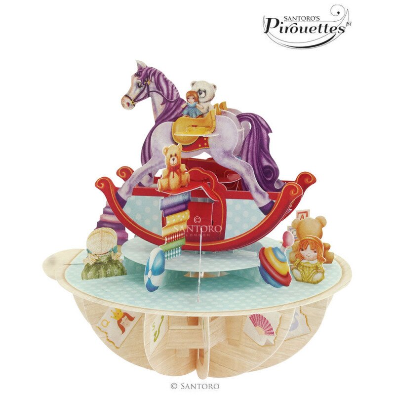 Felicitare 3d pirouettes santoro-calut balansoar