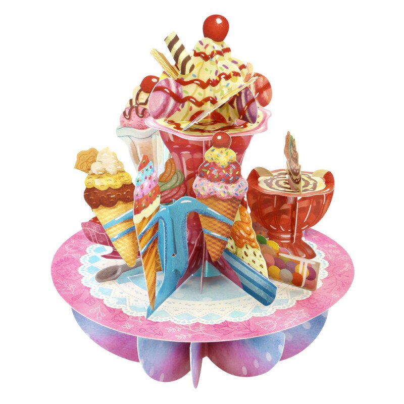 Felicitare 3d pirouettes santoro-inghetata