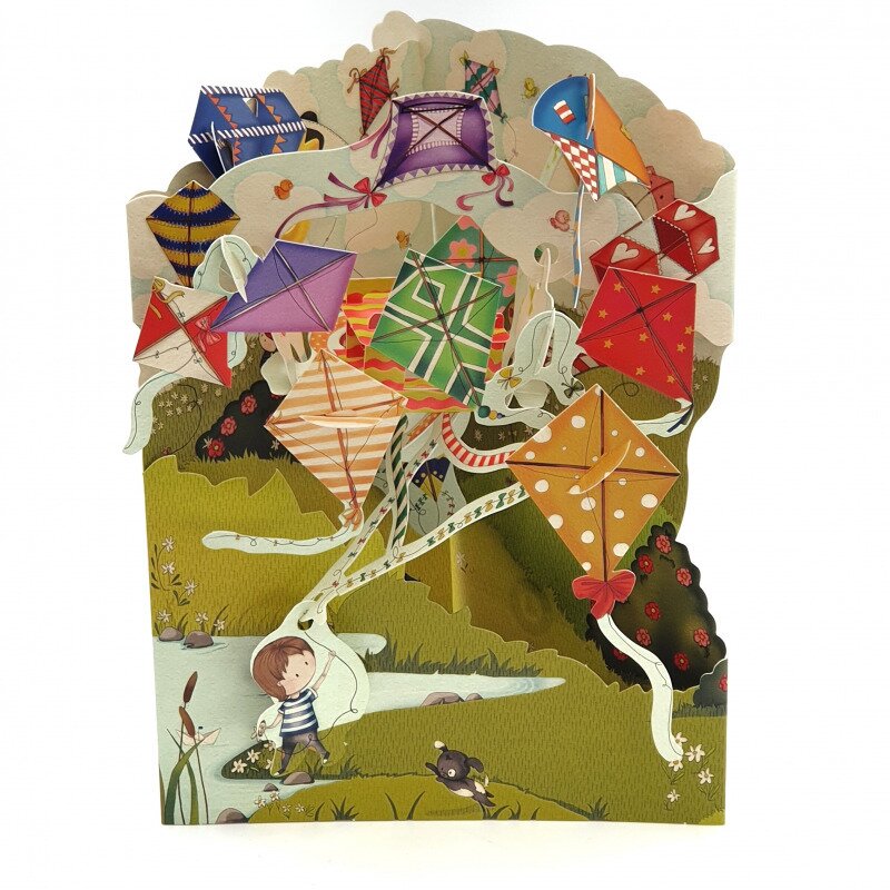 Felicitare 3d swing cards – zmeu
