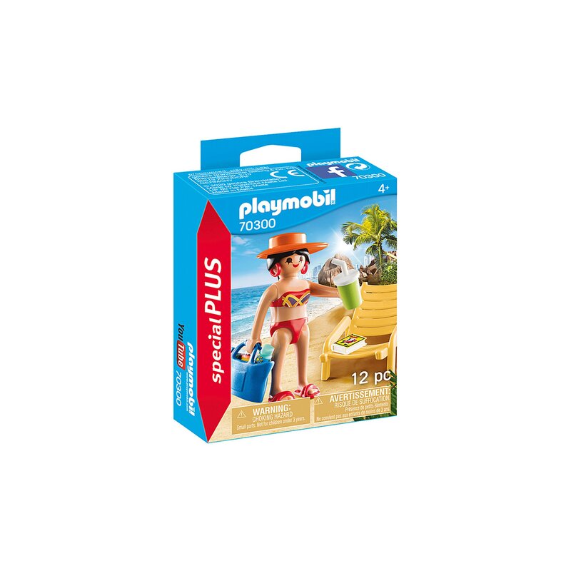 Playmobil - femeie la plaja
