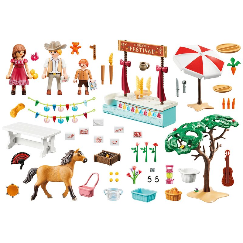 Playmobil - set de constructie festival in miradero spirit