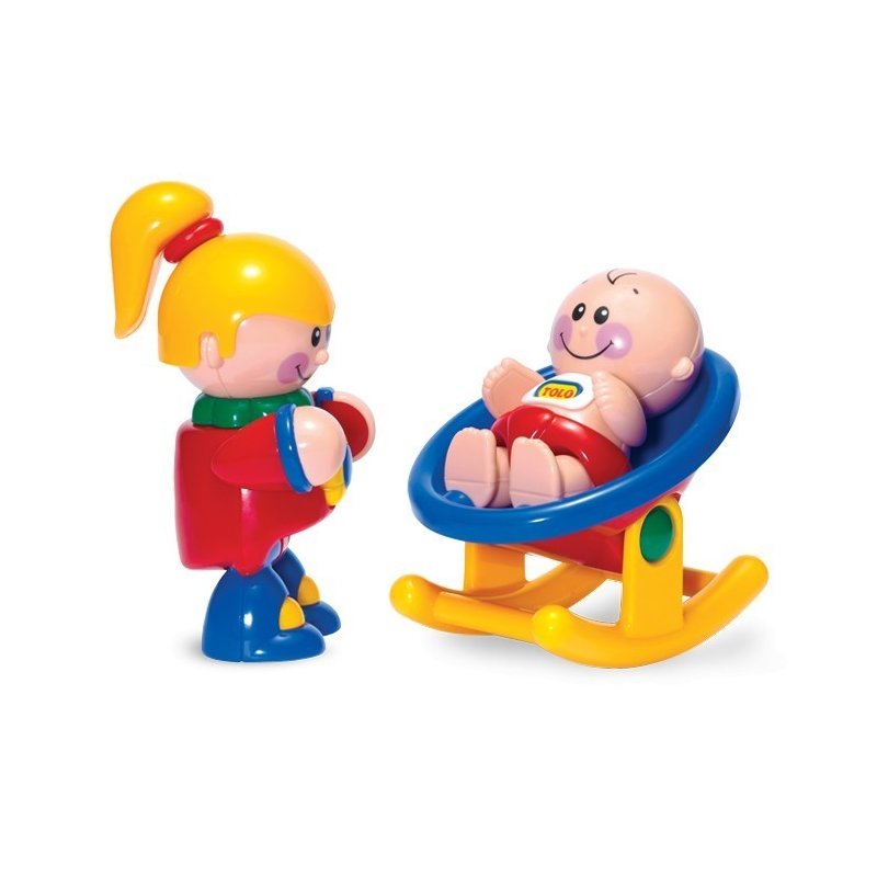 Tolo Toys - TOLO TOYS - Fetita si Bebelus First Friends