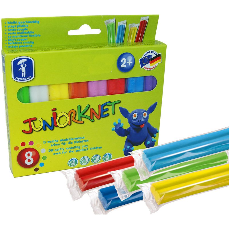 Feuchtmann - Plastilina non-toxica 8 culori