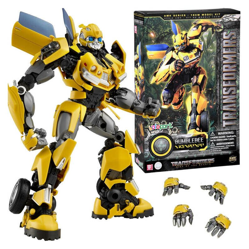 Figurina copii, Hasbro, Transformers, Va permite sa asamblati in detaliu, PVC, ABS si PA66, Inaltime 16 cm, 8 ani+, Bumblebee