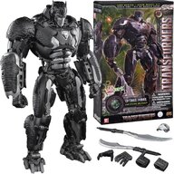 Figurina copii, Hasbro, Transformers, Va permite sa asamblati in detaliu, PVC, ABS si PA66, Inaltime 22 cm, 8 ani+, Optimus