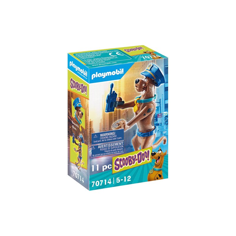 Playmobil - figurina politist , scooby doo , de colectie