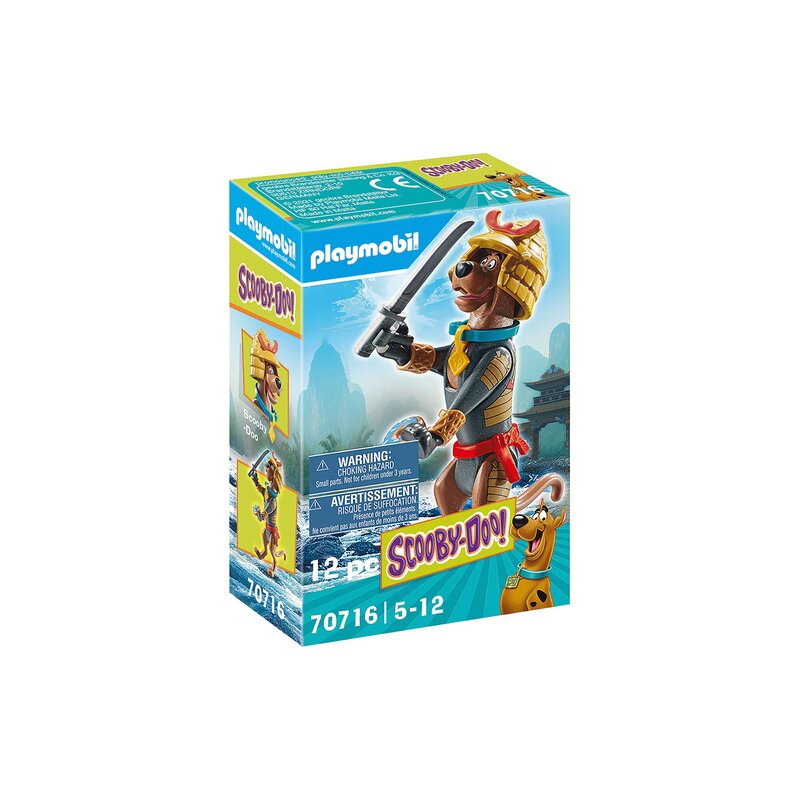Playmobil - figurina samurai , scooby doo , de colectie