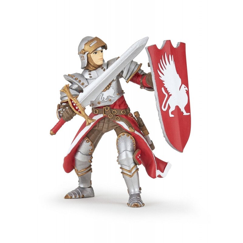 Figurina papo cavaler medieval grifon