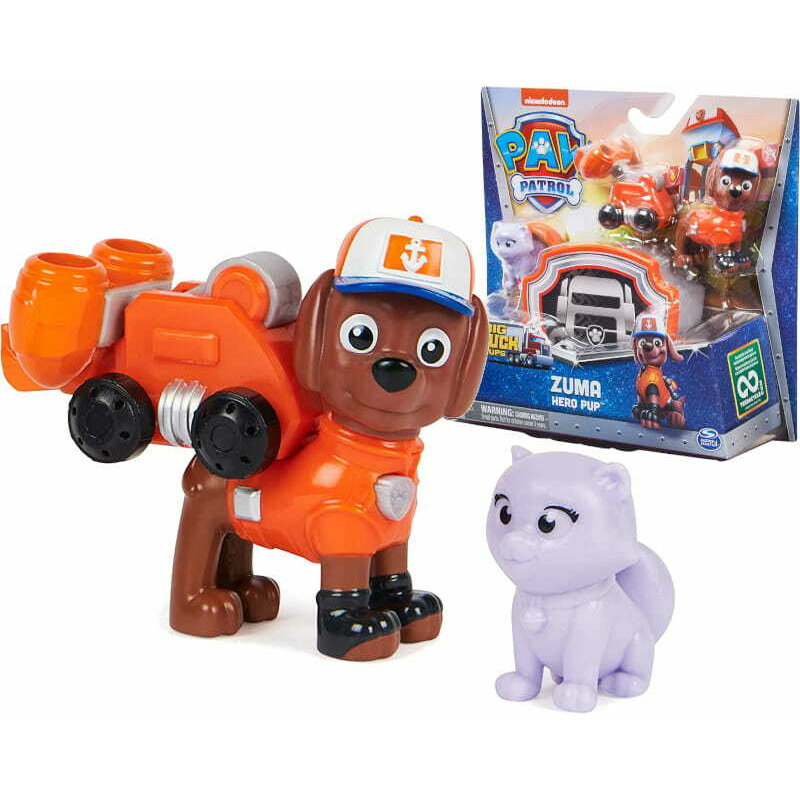 Figurina paw patrol big truck hero pups - zuma