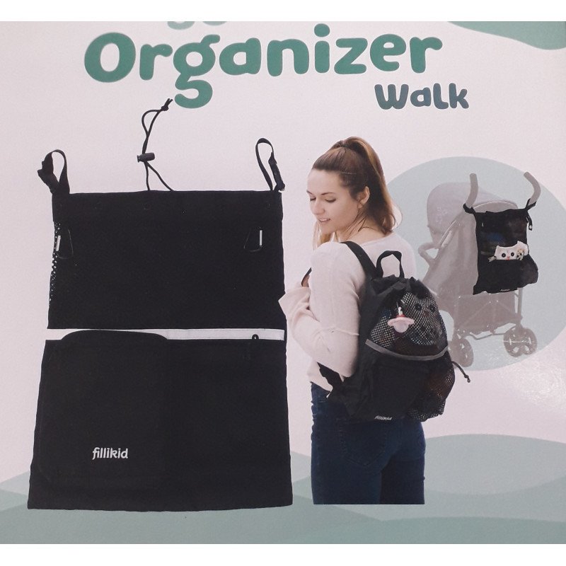 Fillikid - organizator pentru carucior plasa rucsac, universal