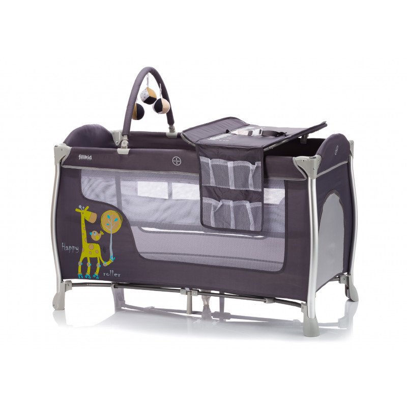 Fillikid - Patut pliabil Suprem Happy Roller, Grey