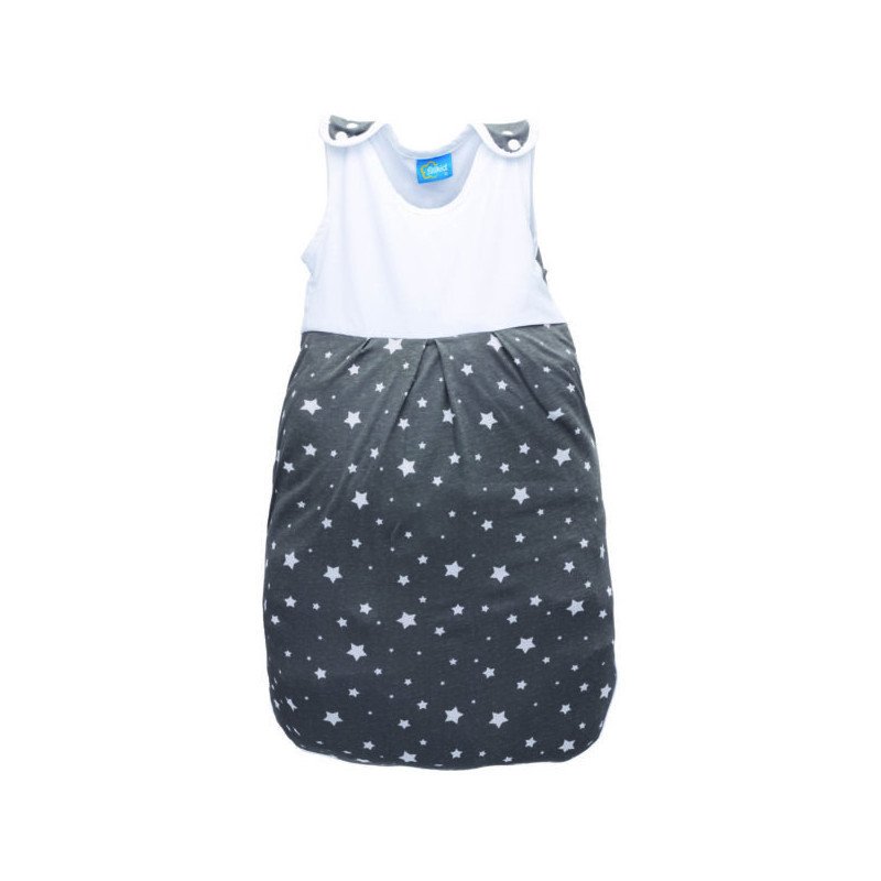 Fillikid - Sac de dormit de vara 70 cm, Stars Grey