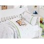 First Choice Lenjerie Baby bamboo 4 piese -penguins verde - 1