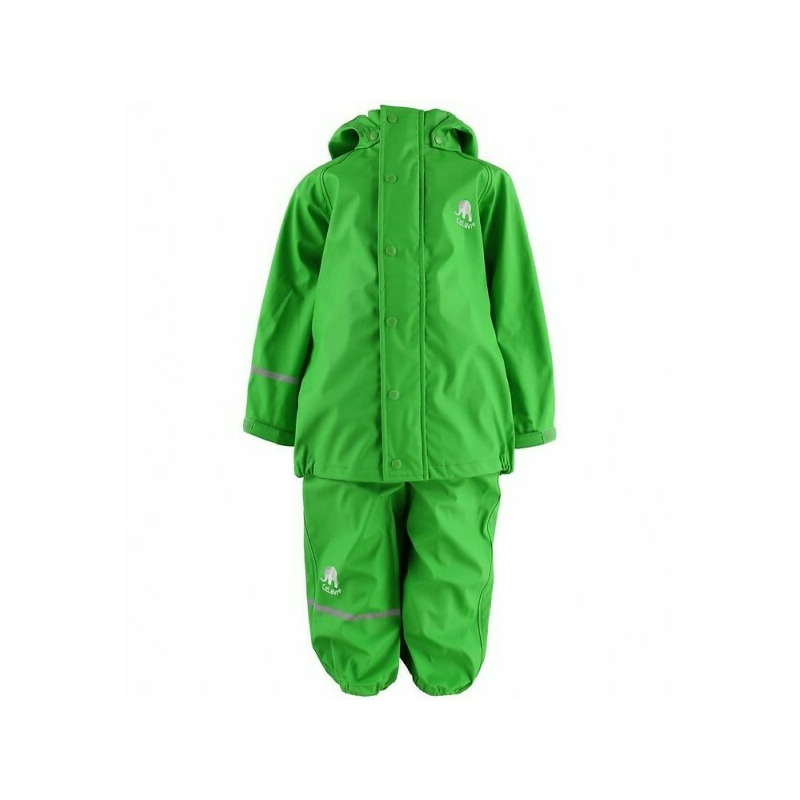 Forest green 110 - set jacheta+pantaloni ploaie si windstopper - celavi