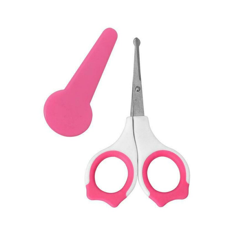 Lorelli - forfecuta de unghii pentru bebelusi, cu suport de protectie, pink