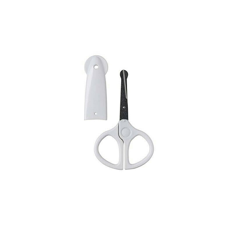 Rotho-baby design - forfecuta cu varf rotund ceramic, alb