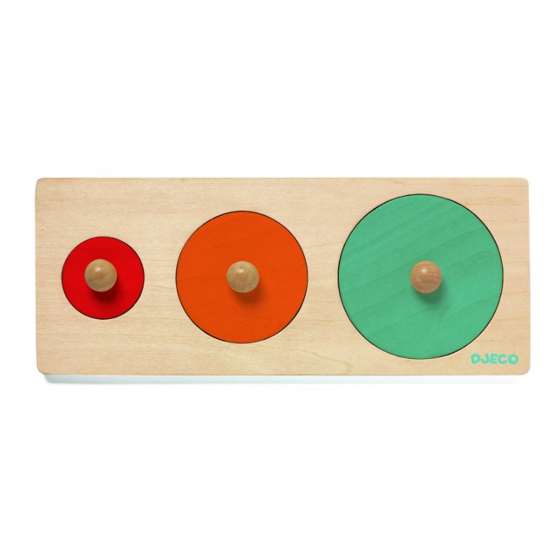 Djeco - puzzle bigabasic, forme geometrice
