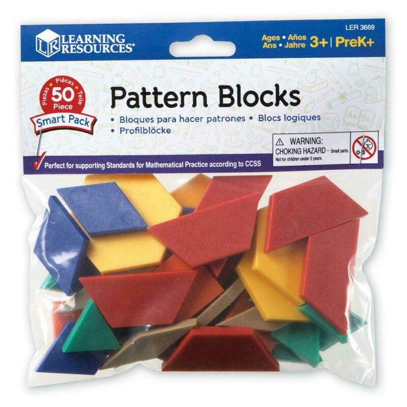 Learning Resources - Jucarie cu activitati Forme geometrice 50 piese